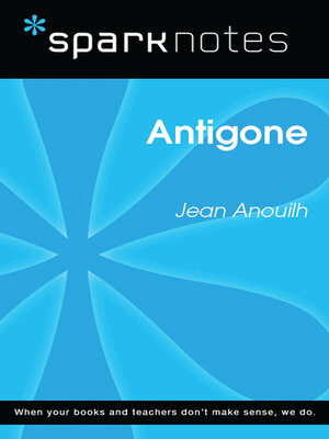 cover image of Antigone (SparkNotes Literature Guide)